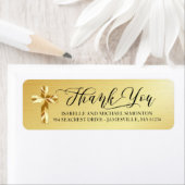 Christlich danke Rücksendeadressen-Aufkleber (Insitu)