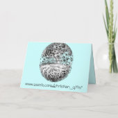 Christlich danke zu kardieren (Rückseite)