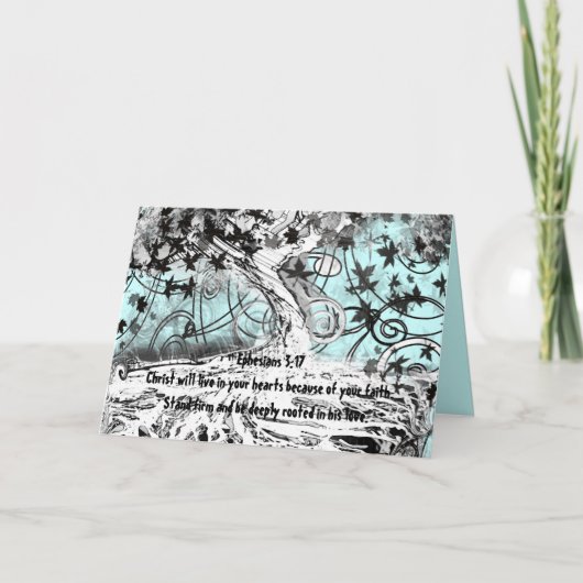 Christlich danke zu kardieren (Vorderseite)