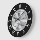 Christlich Dankeschön, Geschenke für benutzerdefin Große Wanduhr (Winkel)