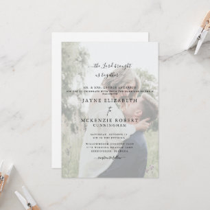 Christlich Der Herr hat uns zusammengebracht Foto Einladung