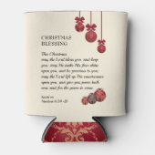 Christlich DER HERRSCHE BEGEISTERT IHNEN Weihnacht Dosenkühler (Vorderseite)