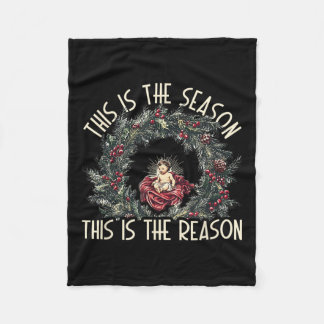 Christlich Dies Ist Die Saison Dies Ist Der Grund Fleecedecke