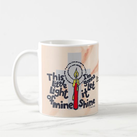 Christlich diese kleine Tasse (Links)