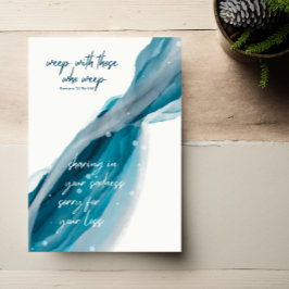 Christlich | Entschuldigung für Ihren Verlust | Sy Karte