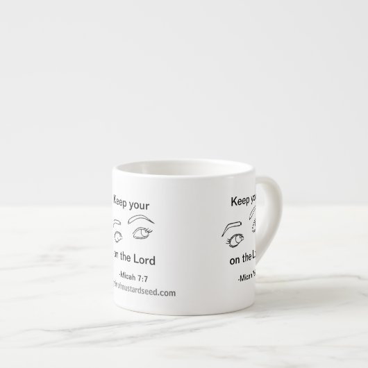 Christlich Espressotasse (Vorderseite Rechts)