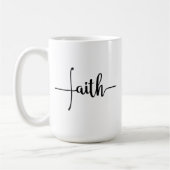 Christlich Faith Coffee Tasse (Links)