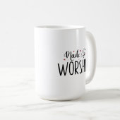 Christlich Faith Coffee Tasse (VorderseiteRechts)