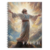 Christlich Faith Jesus-Notebook Notizblock (Vorderseite)