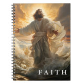 Christlich Faith Jesus-Notebook Notizblock (Vorderseite)