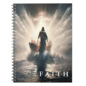 Christlich Faith Jesus-Notebook Notizblock (Vorderseite)
