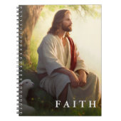 Christlich Faith Jesus-Notebook Notizblock (Vorderseite)