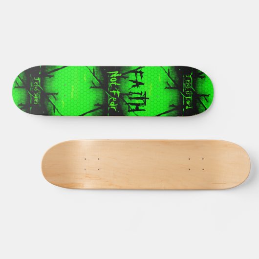 Christlich Faith Jesus Skateboard Deck (Horizontal)