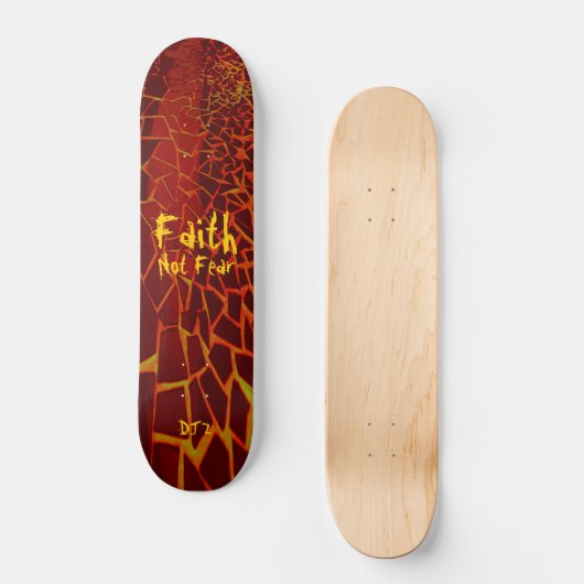 Christlich Faith Skateboard (Vorderseite)