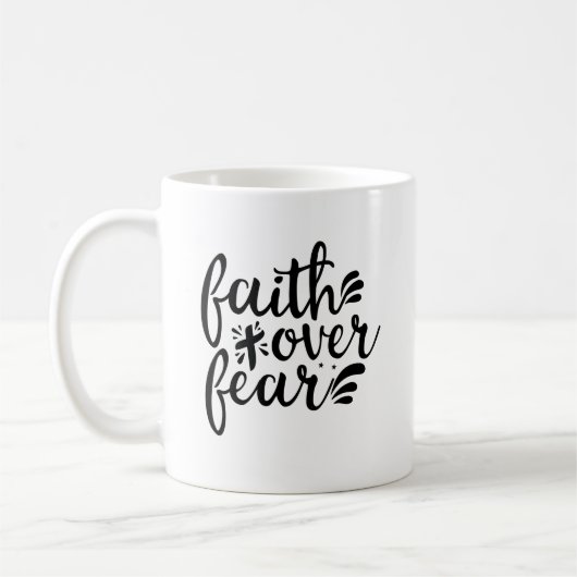 Christlich Faith Verse Kaffeetasse (Links)