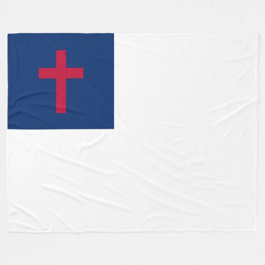 CHRISTLICH FLAG FLEECEDECKE (Vorderseite (Horizontal))