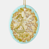 Christlich Friend Angel Keramik Ornament (Rechts)