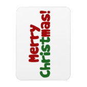 Christlich frohe Weihnachten Magnet (Vertikal)