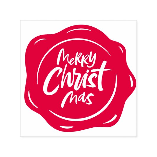 Christlich Frohe Weihnachten Religiöses Wax Siegel Permastempel (Design)