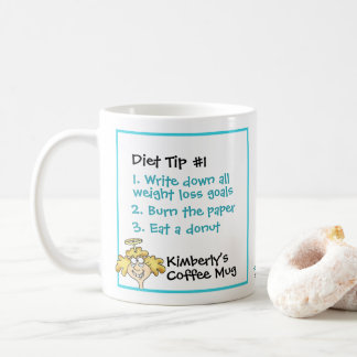Christlich Funny Cartoon Angel Diet Tipp Nr. 1 Zie Kaffeetasse