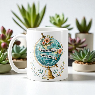 Christlich Für so sehr hat Gott die Welt geliebt Kaffeetasse