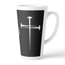 Christlich GERETTET mit 3 Nagelkreuz