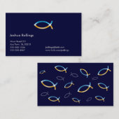 Christlich - Geschäfts-Karte Visitenkarte (Vorne/Hinten)