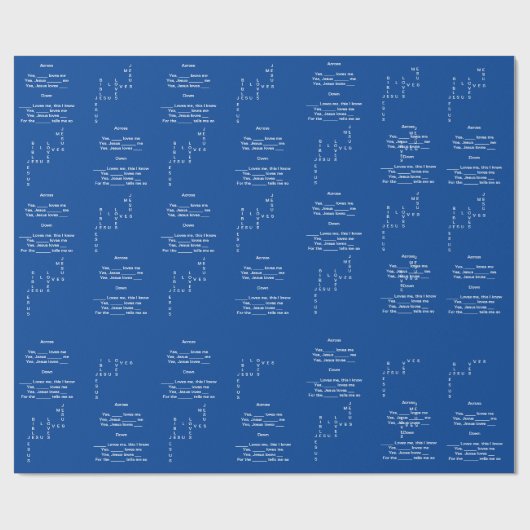 Christlich Geschenkpapier (Flach)