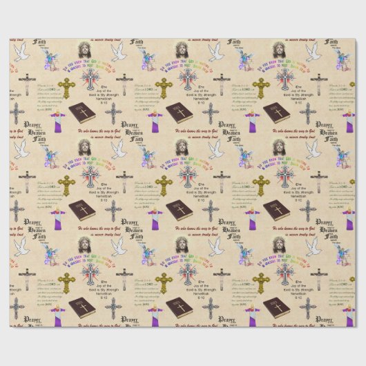 Christlich Geschenkpapier (Flach)