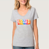 Christlich gesegnete ästhetische Grafik T-Shirt (Vorderseite)