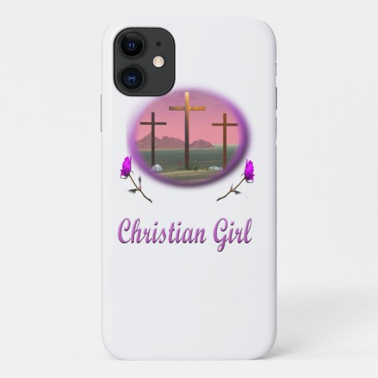 Christlich Girl Case-Mate iPhone Case (Rückseite)
