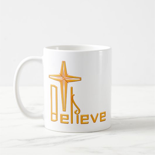 Christlich glauben kaffeetasse (Links)