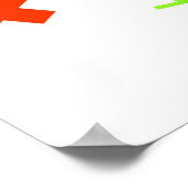 Christlich Globe Poster (Ecke)