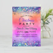 Christlich gmädchenhafte Weihnachtsfeiertage im Gl Einladung (Stehend Vorderseite)