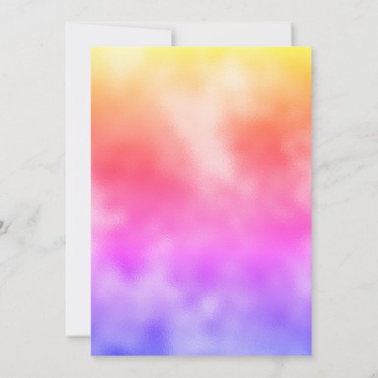 Christlich gmädchenhafte Weihnachtsfeiertage im Gl Einladung (Rückseite)