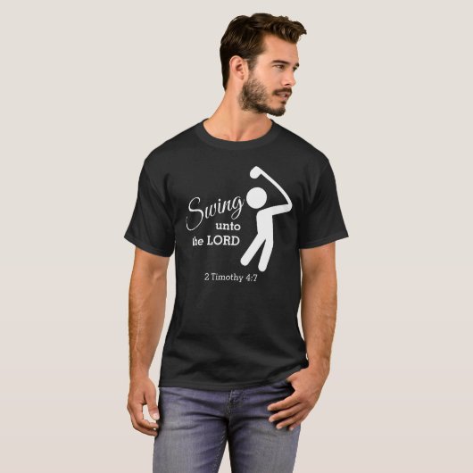 Christlich GOLFER T-Shirt (Vorne ganz)