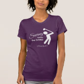 Christlich GOLFER T-Shirt (Vorderseite)