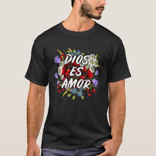 Christlich Gott ist Liebe T-Shirt (Vorderseite)