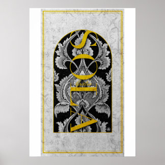 CHRISTLICH GRACE ALONE SOLA GRATIA POSTER