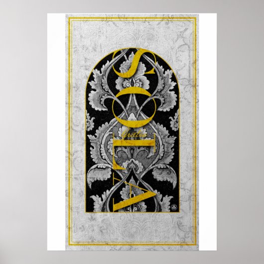 CHRISTLICH GRACE ALONE SOLA GRATIA POSTER (Vorne)