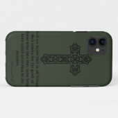 Christlich Grace Dark Green Case (Rückseite (Horizontal))