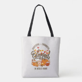 Christlich GRATIS DANKFUL BLESSEL IM NAMEN JESUS Tasche (Rückseite)