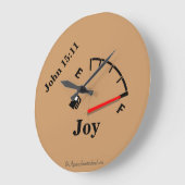 Christlich Große Wanduhr (Winkel)