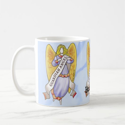 Christlich Guardian Angel Kaffeetasse (Links)