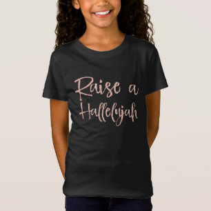 Christlich Hallelujah Quote anheben T-Shirt
