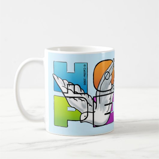 Christlich Hope Dove Tasse (Links)