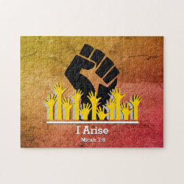 Christlich I ARISIERE Micah 7:8 Motivierend Puzzle