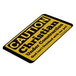 Christlich im Kühlschrankmagnet Baugewerbe Magnet