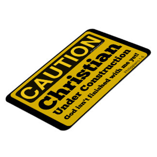 Christlich im Kühlschrankmagnet Baugewerbe Magnet