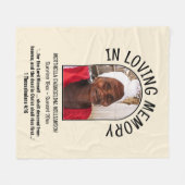 CHRISTLICH IN LIEBENDEM SPEICHERFOTO FLEECEDECKE (Vorderseite (Horizontal))